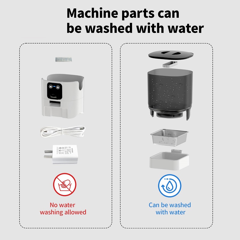 Smart Automatic Pet Feeders with Camera