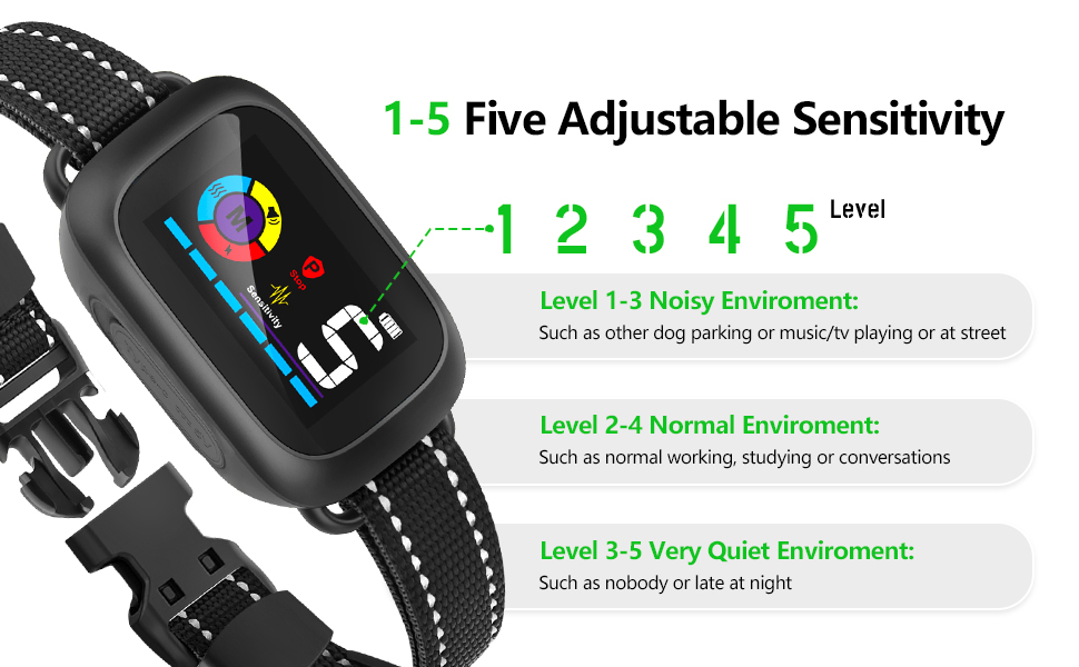 1-5 Five Adjustable Sensitivity