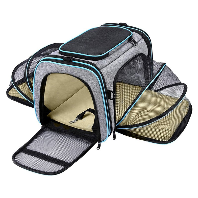 Premium Pet Expandable Travel Bag