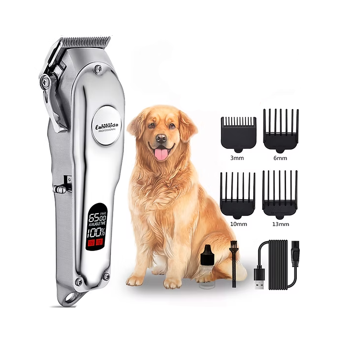 Professionelle Haustier-haarschneidemaschine – Kabelloser Trimmer Für Hunde Katzen