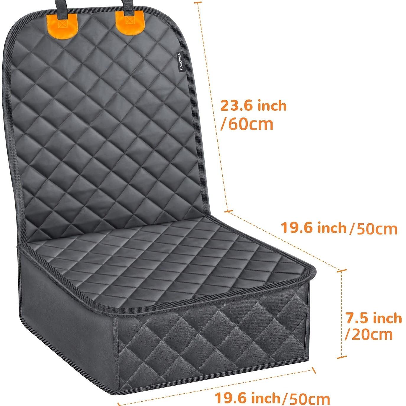 Waterproof Scratchproof Dog Front Car Seat Cover for Pets, Car Seat Protector for Dogs