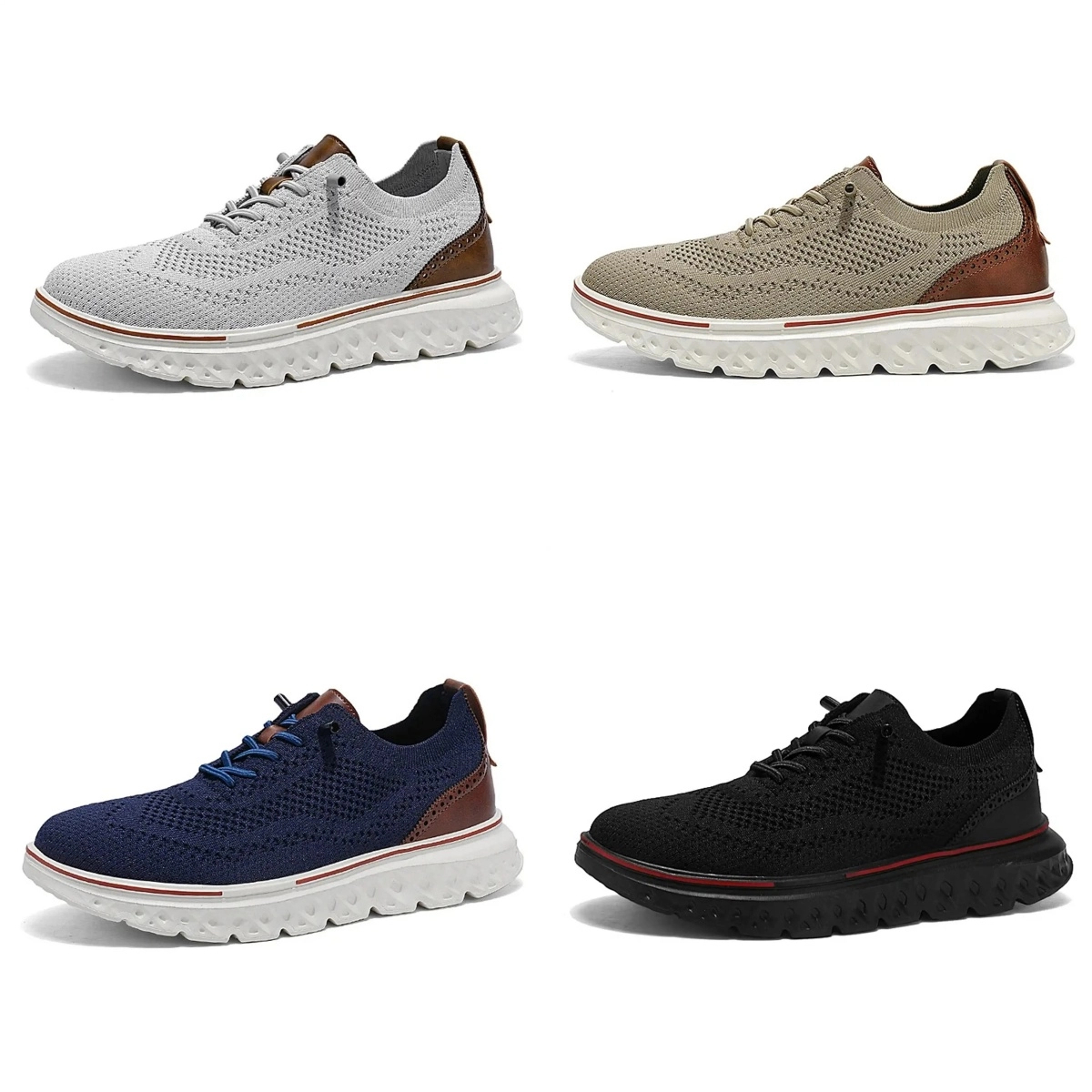 Hands Free Slip On Oxford Shoes- Healthy and Supportive Walking Shoes