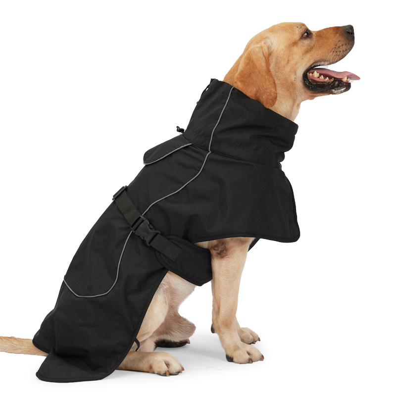 Reflective All-weather Waterproof Cool Dog Accessories Rain Coat & Jacket