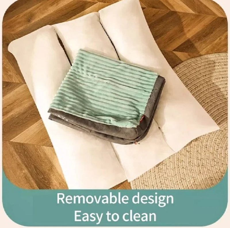 Thick Wide Cozy Dog Bed for Dogs and Cats