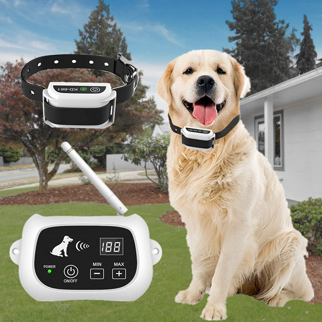 Wireless Dog Containment System，Wireless Dog Fence With Collar for All Sizes
