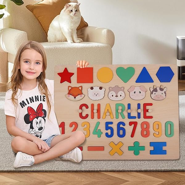Personalized Name Puzzle for Toddlers