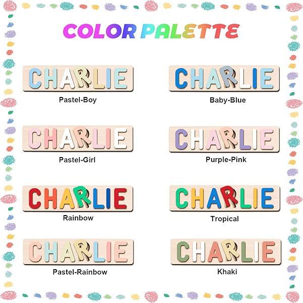 Personalized Name Puzzle for Toddlers