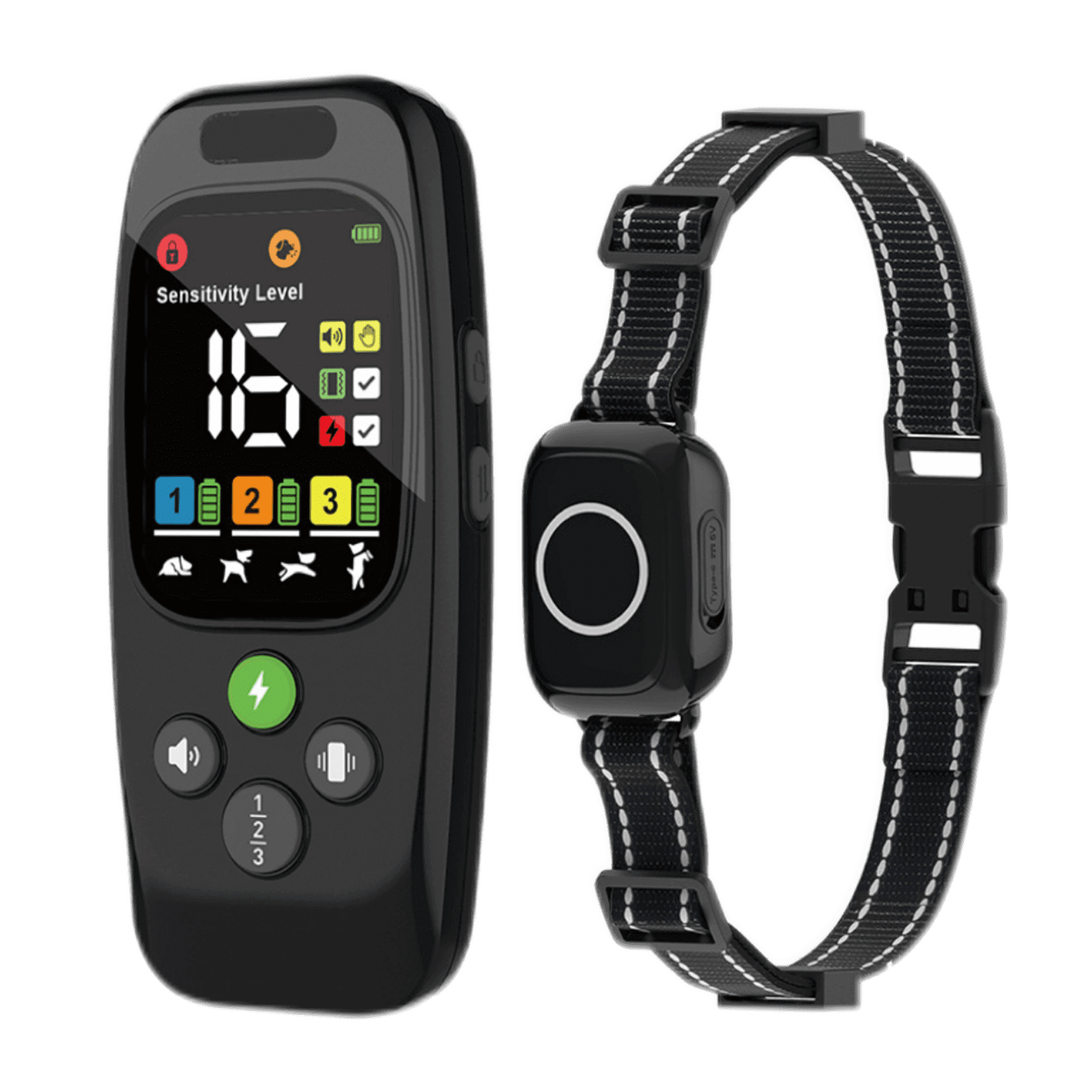 Dog Training Collar - 3-in-1 Bark Control