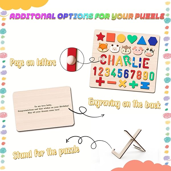 Personalized Name Puzzle for Toddlers