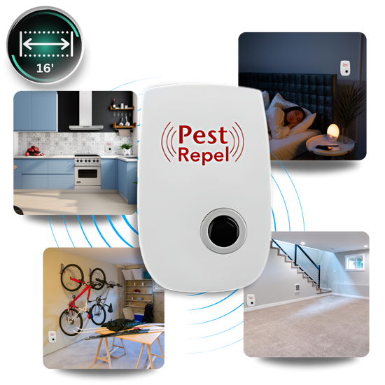 Ultrasonic Pest Repeller – Effective Electronic Insect and Rodent Deterrent | Ultrasonic Technology for a Pest-Free Home