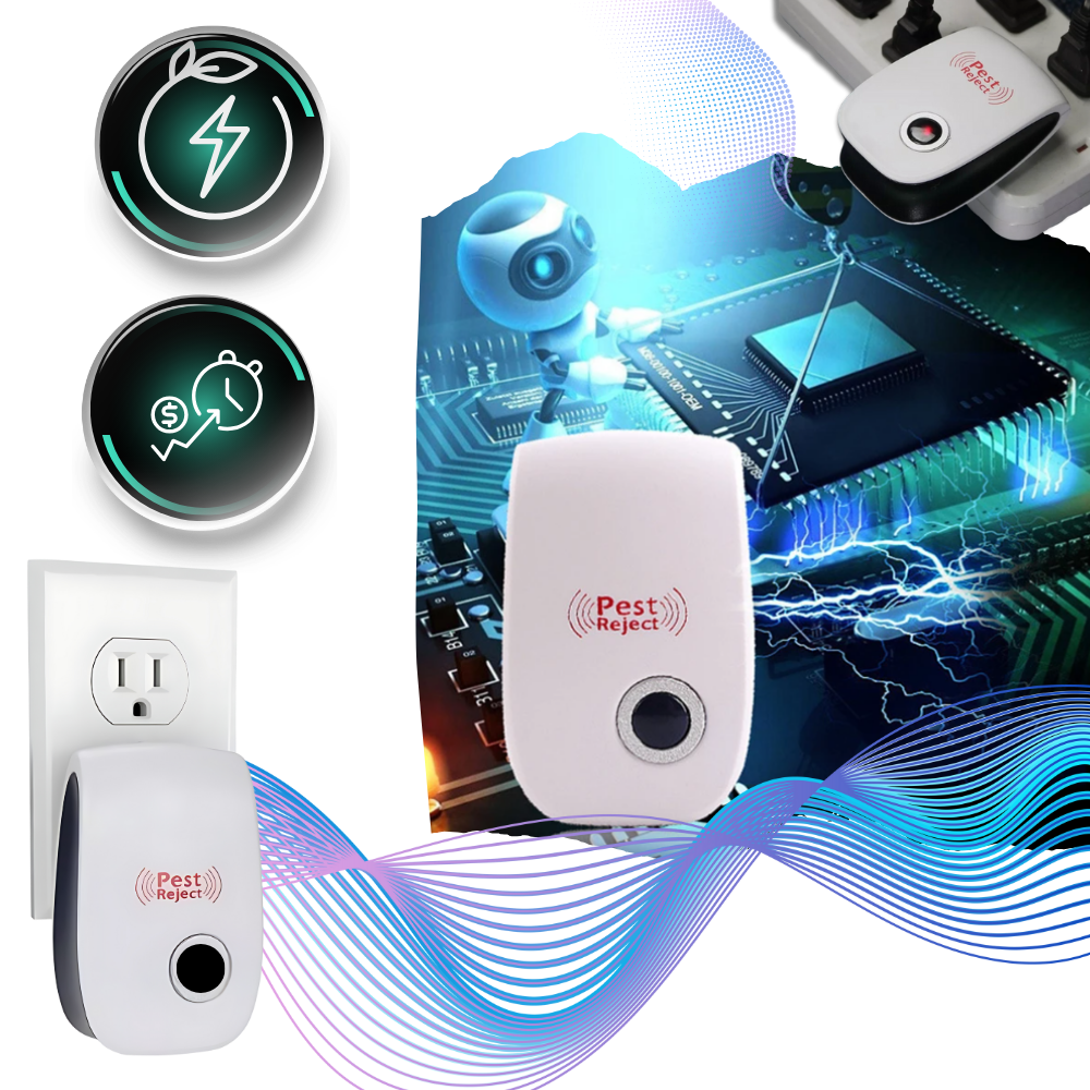 Ultrasonic Pest Repeller – Effective Electronic Insect and Rodent Deterrent | Ultrasonic Technology for a Pest-Free Home