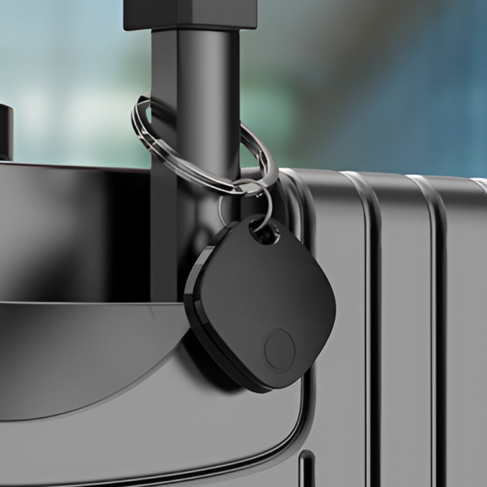 Smart GPS Tracker, AirTag for Real-Time Tracking, Geofencing, and Security