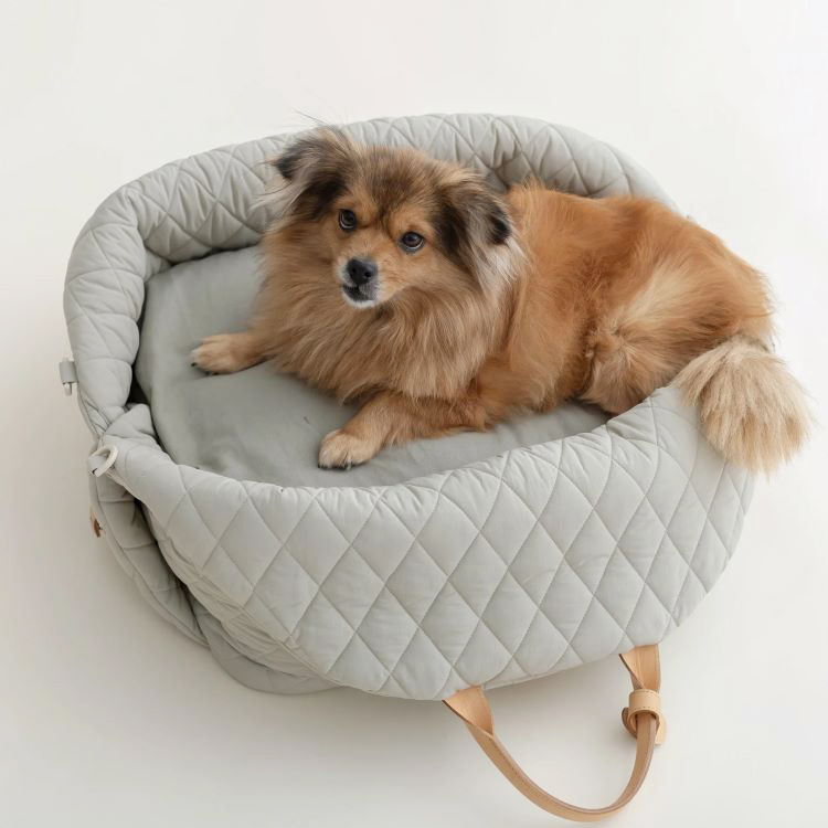 3-in-1 Dog Car Seat | Dog Handbag Car Seat Travel Bed for Small Dogs Portable Washable Puppy Tote