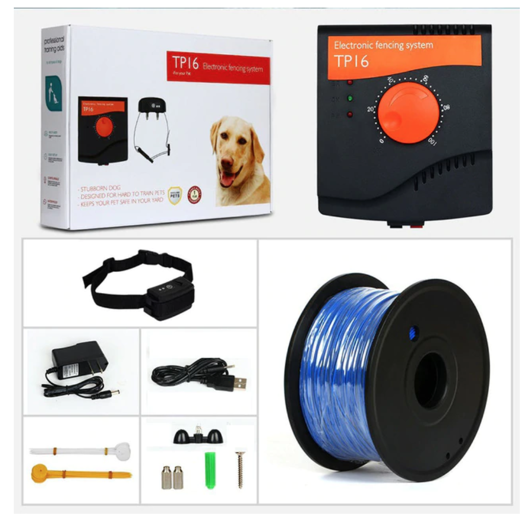 Waterproof Dog Electric Fence System - Electronic Dog Fence System Electric Wireless Pet Containment Collar