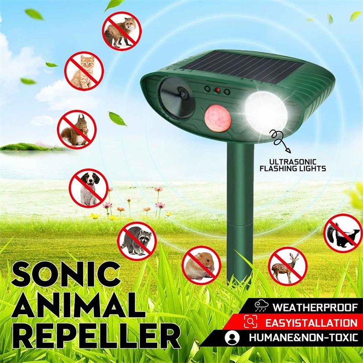 Ultrasonic Snake Repeller Solar Powered