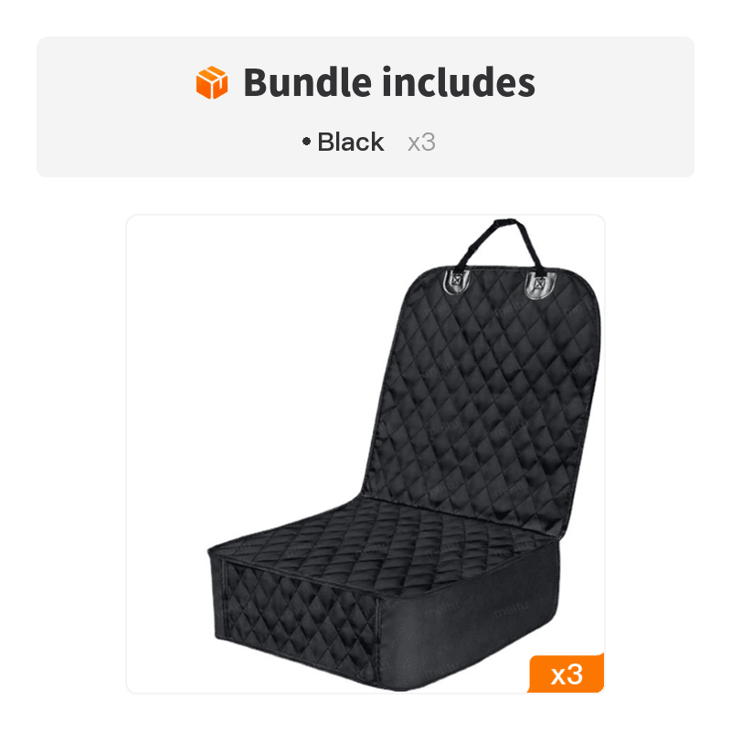 Waterproof Scratchproof Dog Front Car Seat Cover for Pets, Car Seat Pr