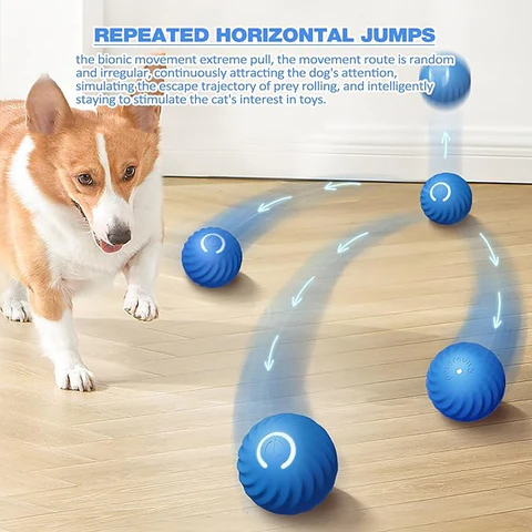 Automatic Smart Teasing Dog Ball