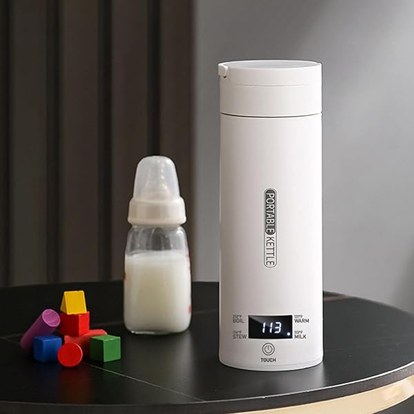 316 Stainless Steel Portable Electric Kettle Hot Water Kettle Adjustable Temps LED Display