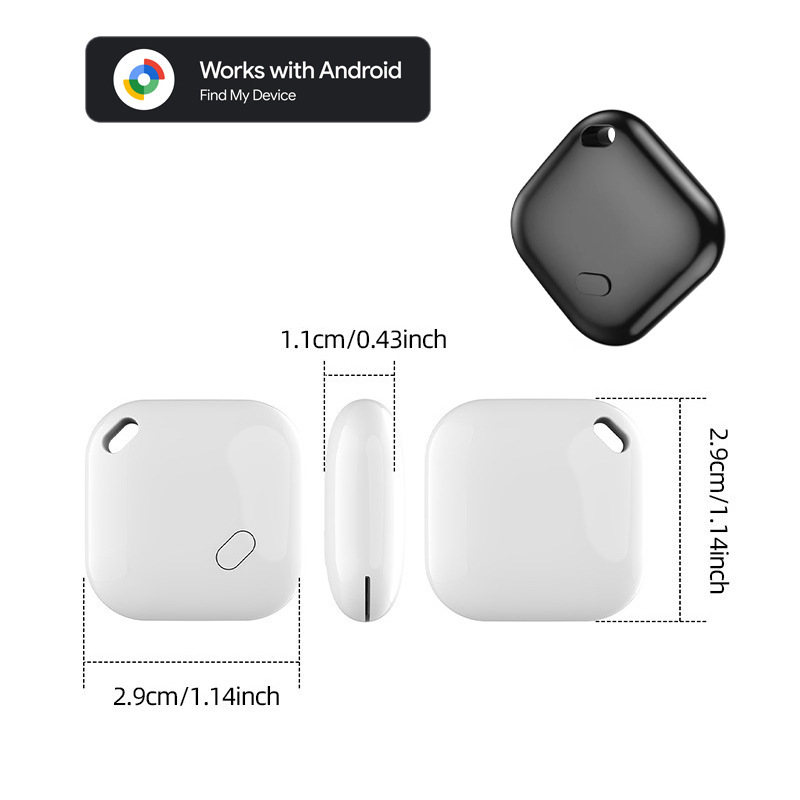Smart GPS Tracker, AirTag for Real-Time Tracking, Geofencing, and Security