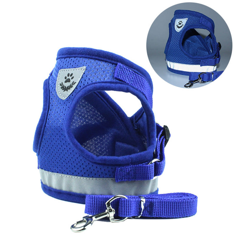 Reflective Cat & Kitten Harness And Leash Set