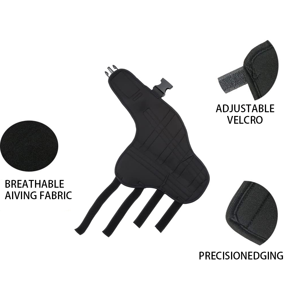 Double Dog Hip Support For Hip Dysplasia For Back Leg Dog Brace With Safety Reflective Straps