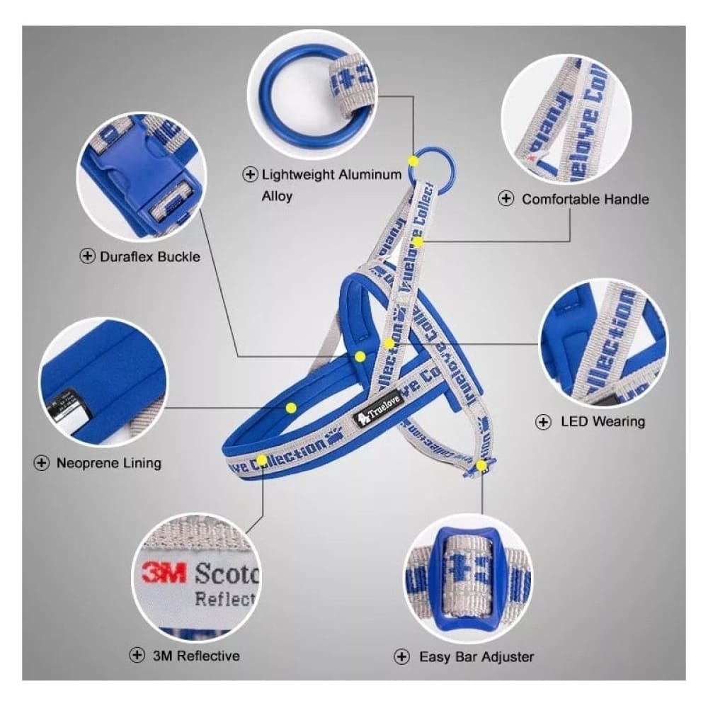 Neoprene Padded No-pull Dog Harness