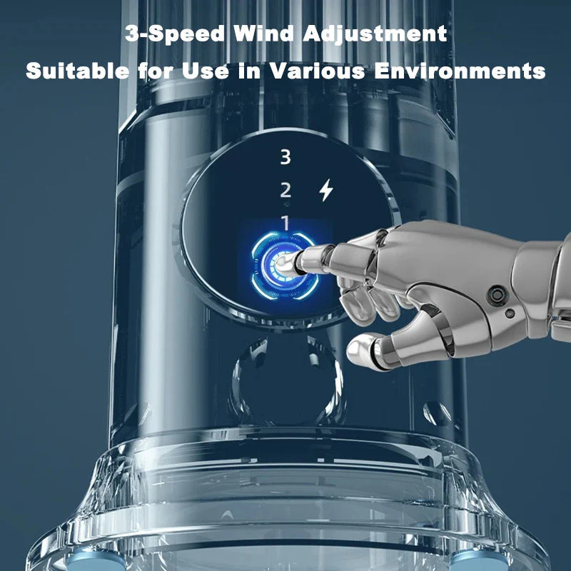 Cooling Ace - Air Conditioner for You Office&Bedroom Quiet. Compact & USB-Powered