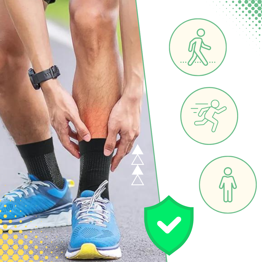 Neuropathy socks | Compression socks for foot pain | Socks function - Secure Steps - Ozerty Pain Relief Neuropathy Socks - Secure Steps - Ozerty