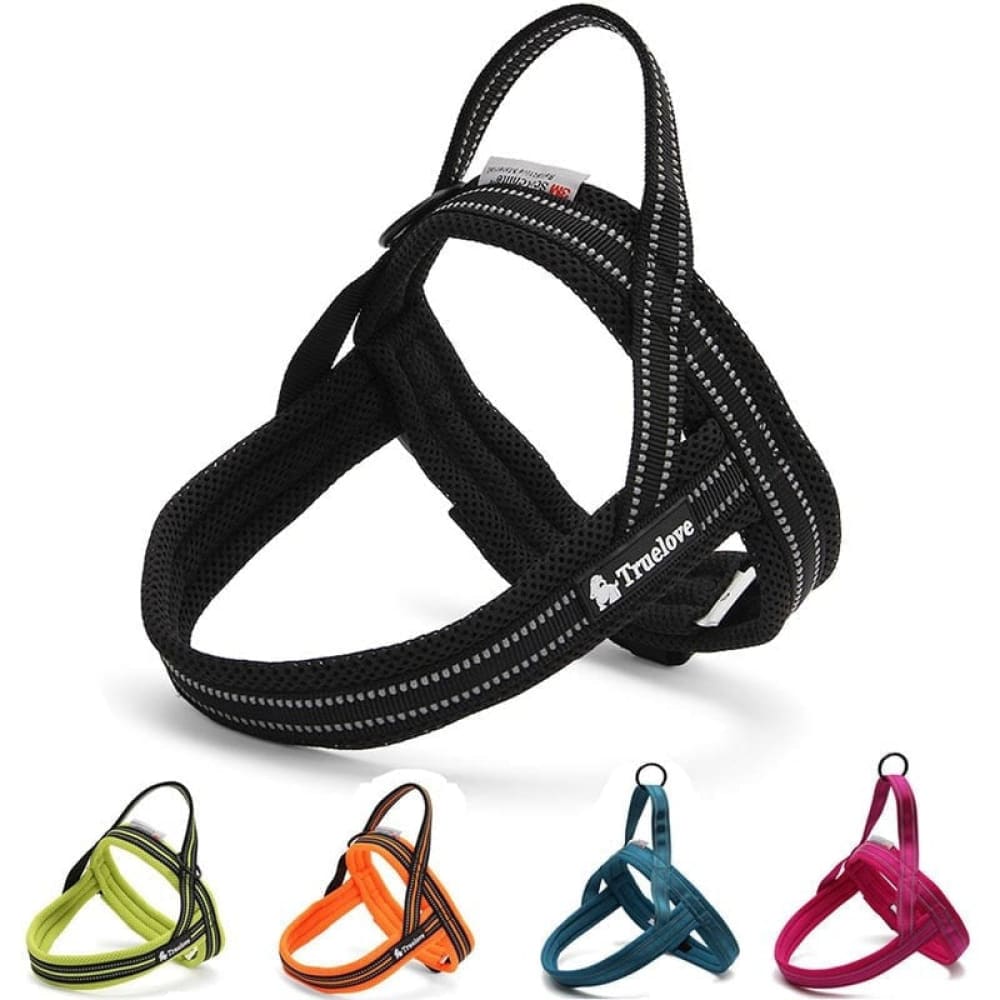 Soft Mesh Padded Nylon Dog Harness