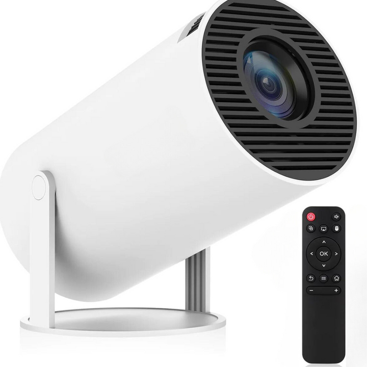 Portable Mini Projector, Portable Projector with 5G WiFi6 BT5.0 Androi