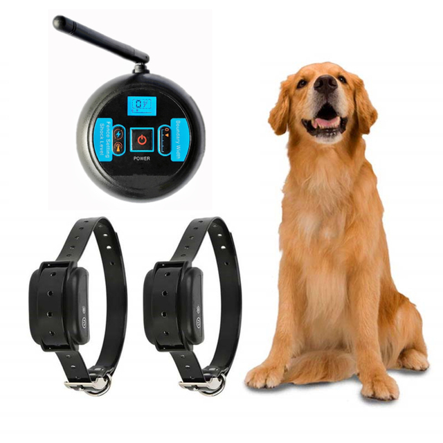 Electric Dog Fence - Fully Wireless Fence - Invisible Waterproof Pet C