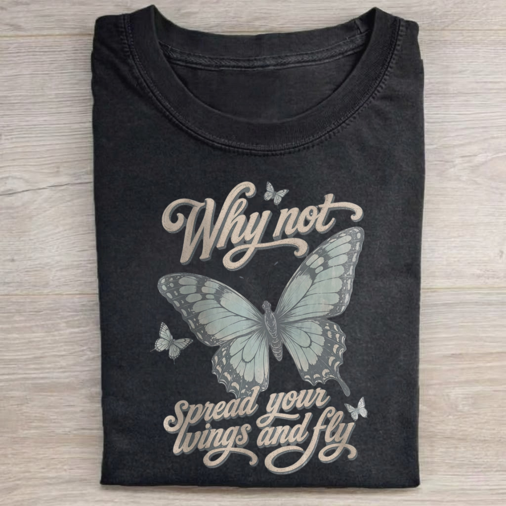 Magmoo Why Not Butterfly T-shirt