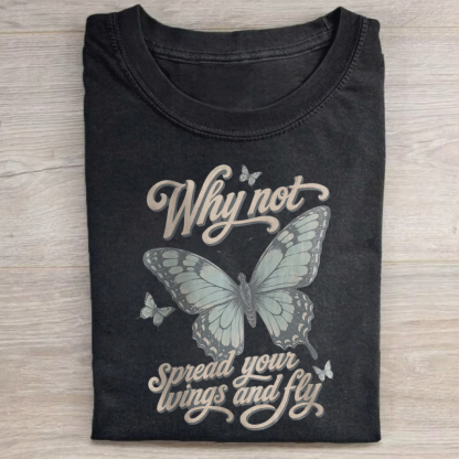 Magmoo Why Not Butterfly T-shirt