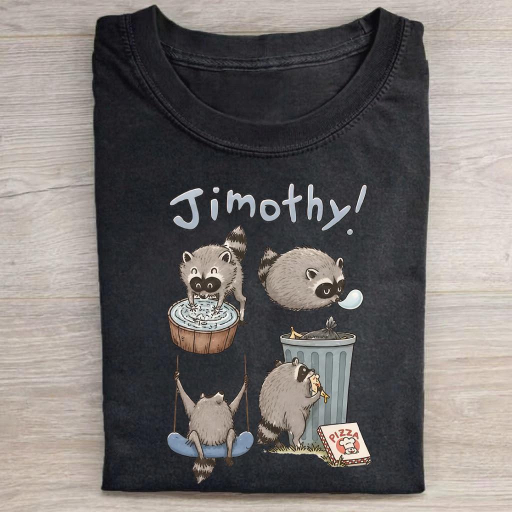 Magmoo Be A Jimothy Raccoon T-shirt