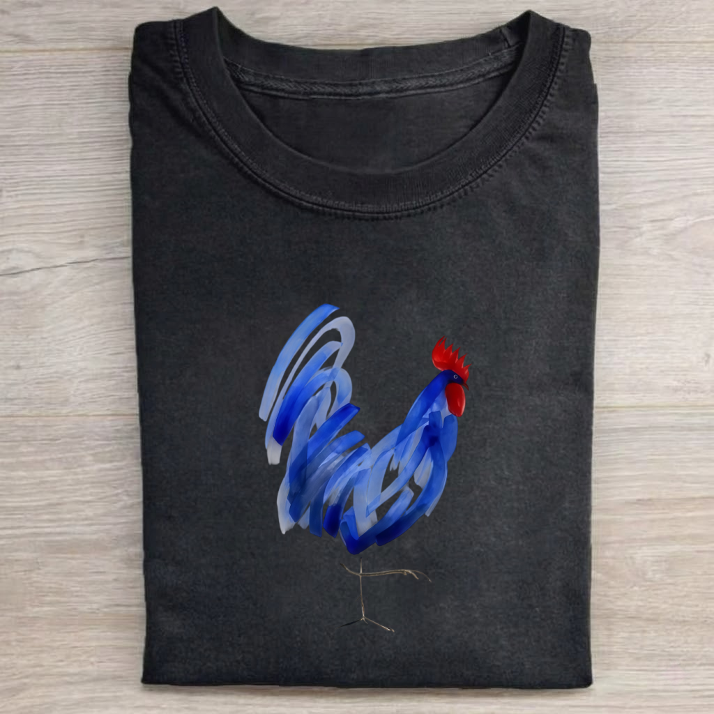 Magmoo Brushstroke Rooster T-shirt/ Sweatshirt/ Hoodie