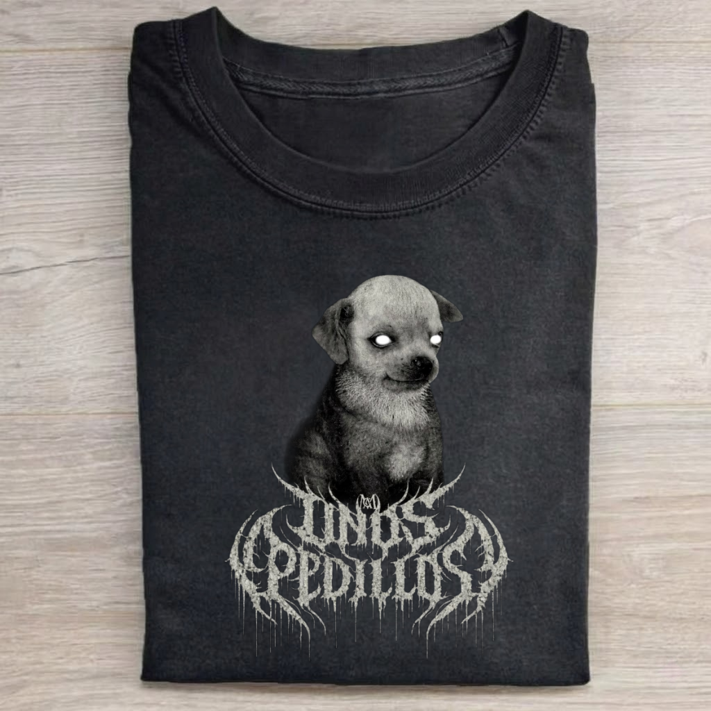Magmoo Metal Chihuahua Dark T-shirt