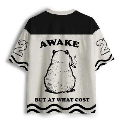 Magmoo Smoking Capybara Mesh Jersey-Magmoo