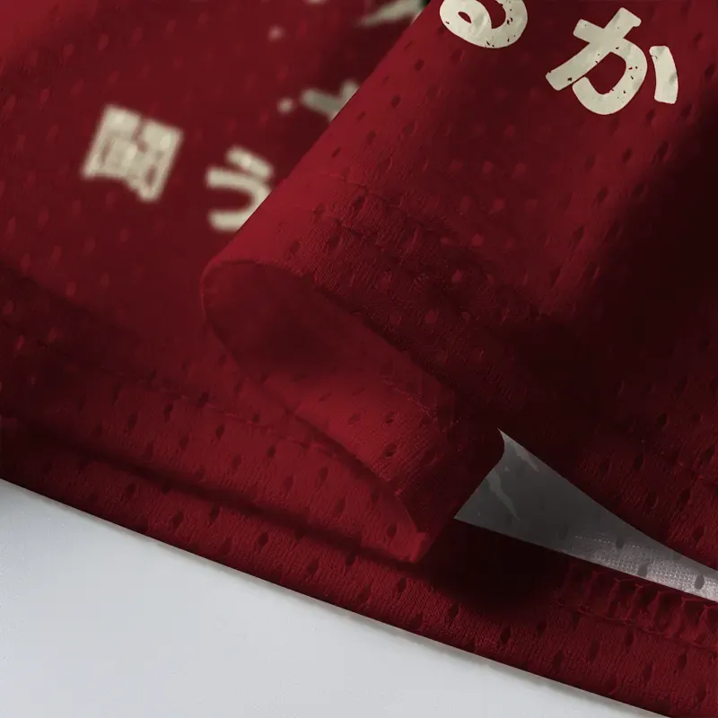 Magmoo  Cute Woodblock Penguin:Fight Or Flight Mesh Jersey-Magmoo