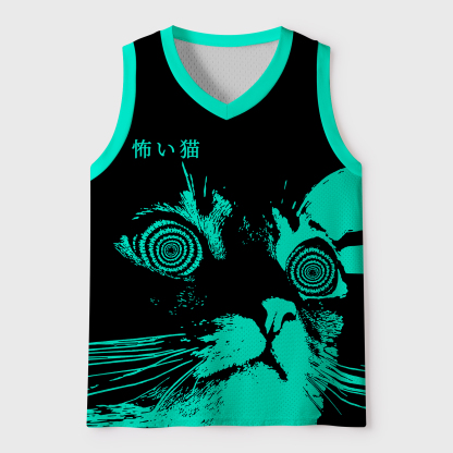 Magmoo Cool Cat Japanese Mesh Tank Top