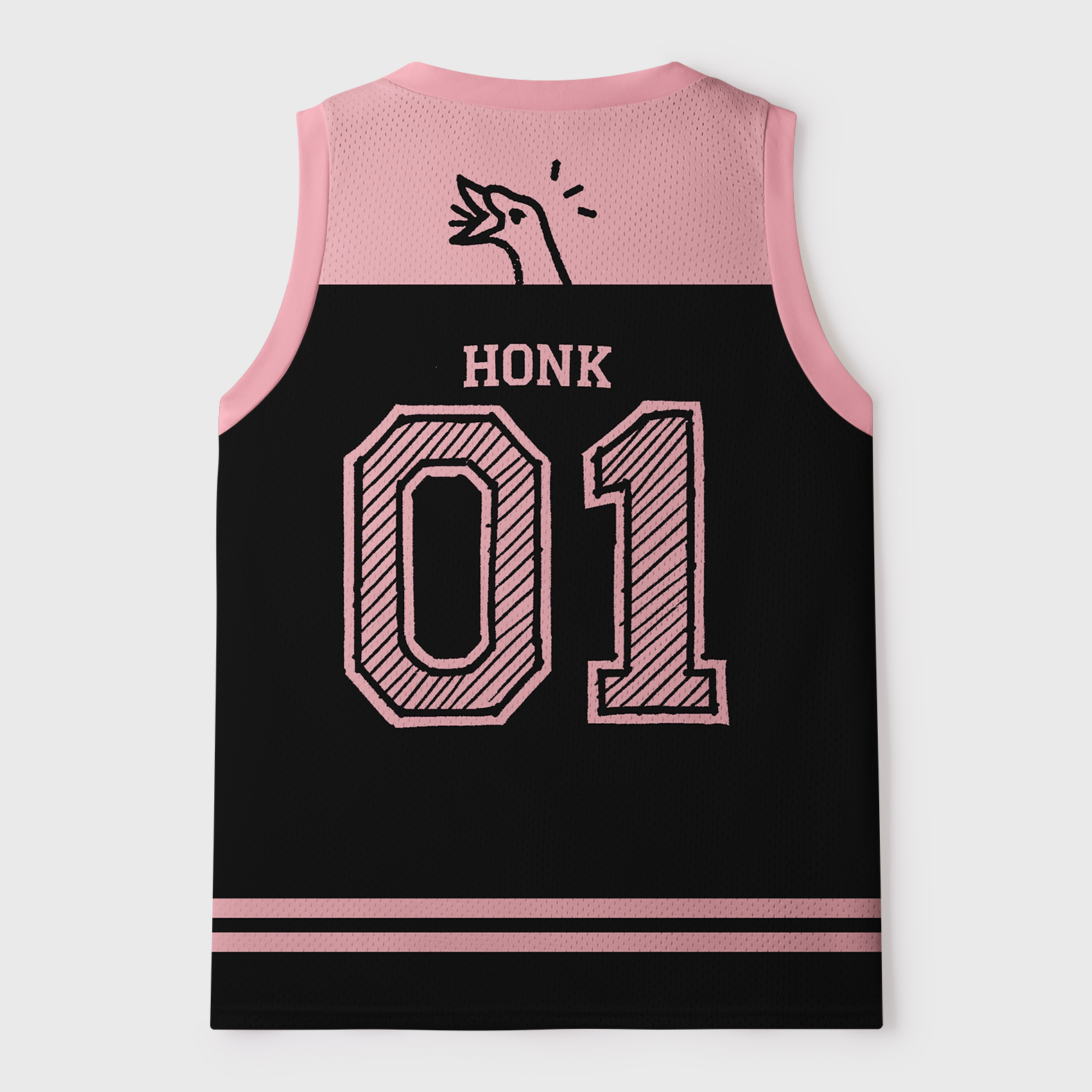 Magmoo Stupid Goose Funny  Retro Mesh Tank Top