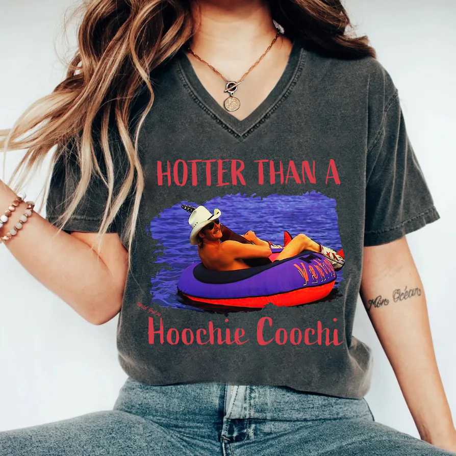 Vintage Hotter Than A Hoochie Coochie T-shirt/Sweatshirt