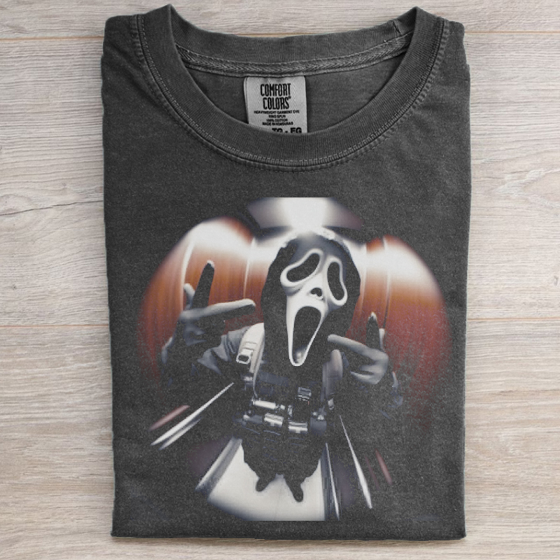 VIntage Style halloween Movies  T-shirt-Magmoo