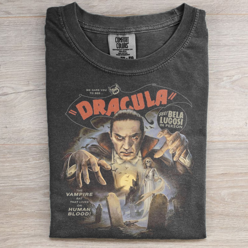 VIntage Style halloween Movies  T-shirt-Magmoo