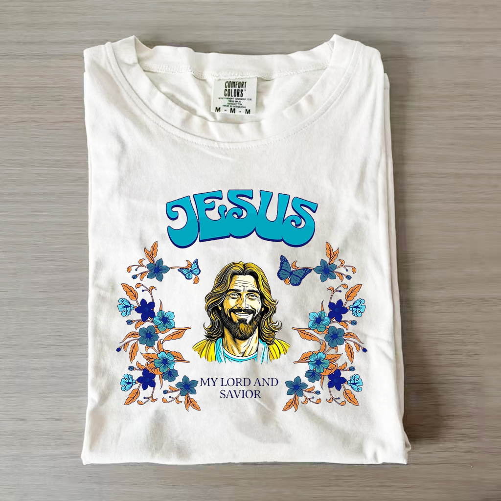 Smiling Jesus To Bring Joy To Everybody T-Shirt-Magmoo