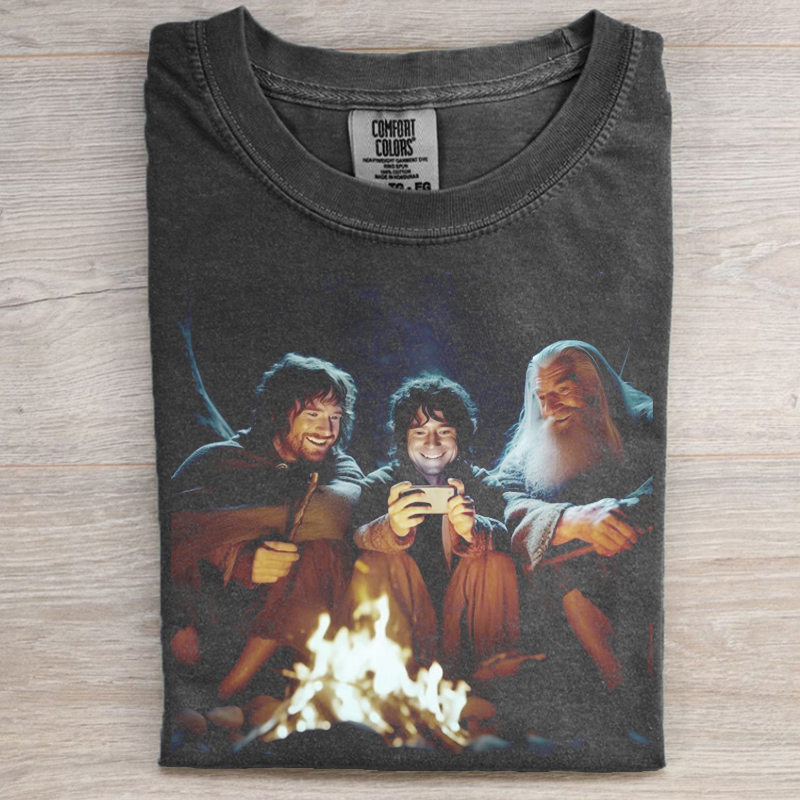 Retro Funny crossover episodes T-shirt-Magmoo