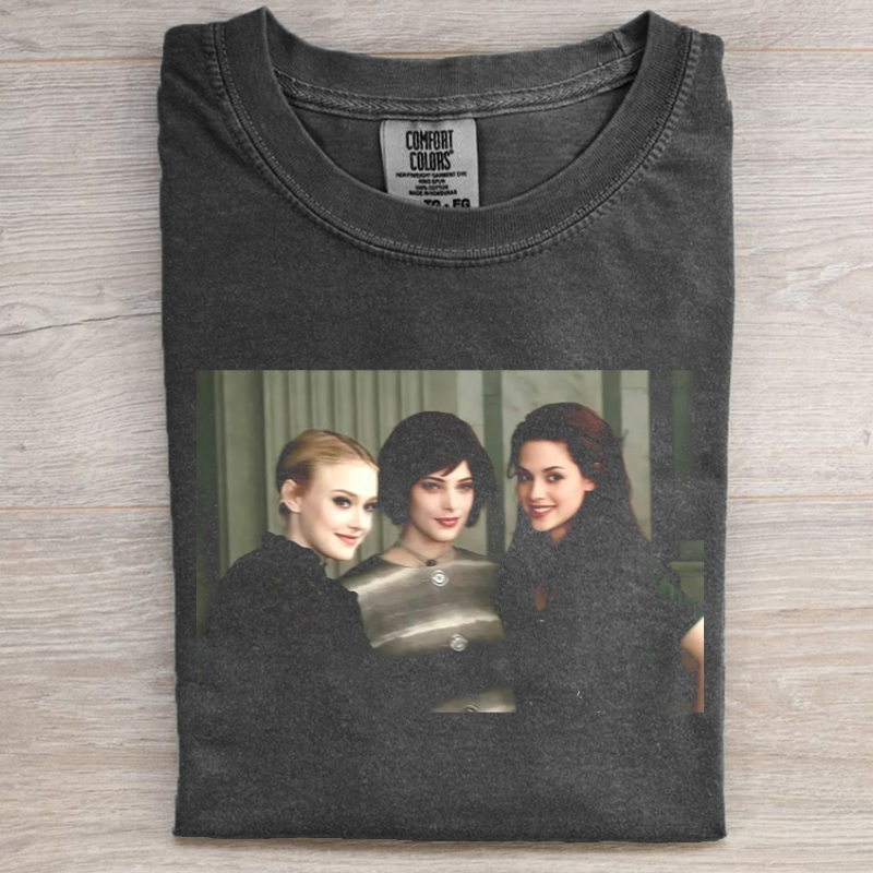 Vintage Style Jane Alice Bella T-shirt-Magmoo