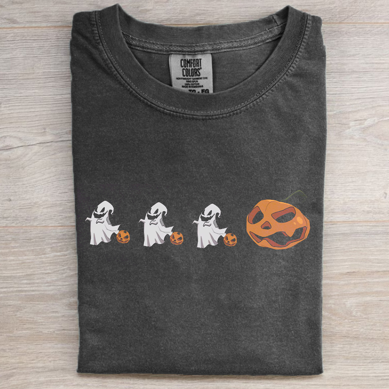 Ghost Halloween T-shirt-Magmoo