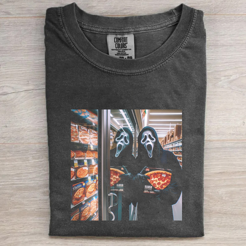 Vintage Halloween Graphic T-shirt-Magmoo