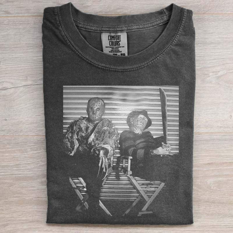 Vintage Style Classic Spooky T-shirt-Magmoo