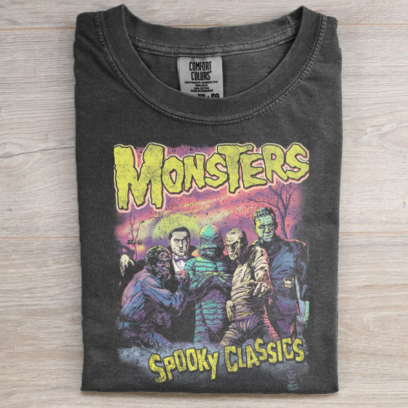 Vintage Style Classic Spooky T-Shirt/Sweatshirt-Magmoo